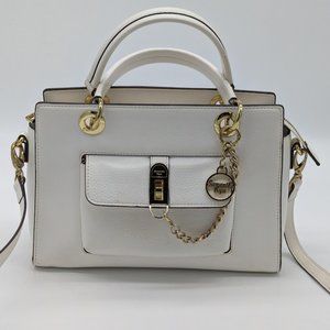 Samantha Vega Fulfilled Love White Shoulder Bag